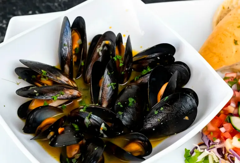 Mussels In A White Wine Sauce