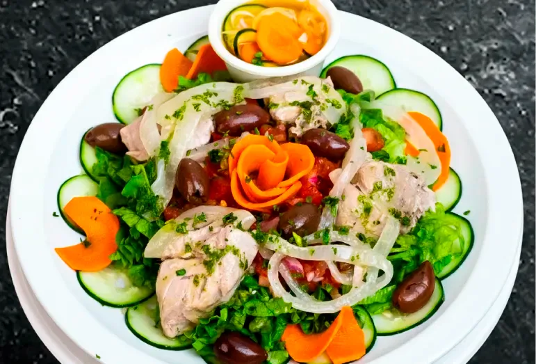 Fresh Marinated Tuna Salad