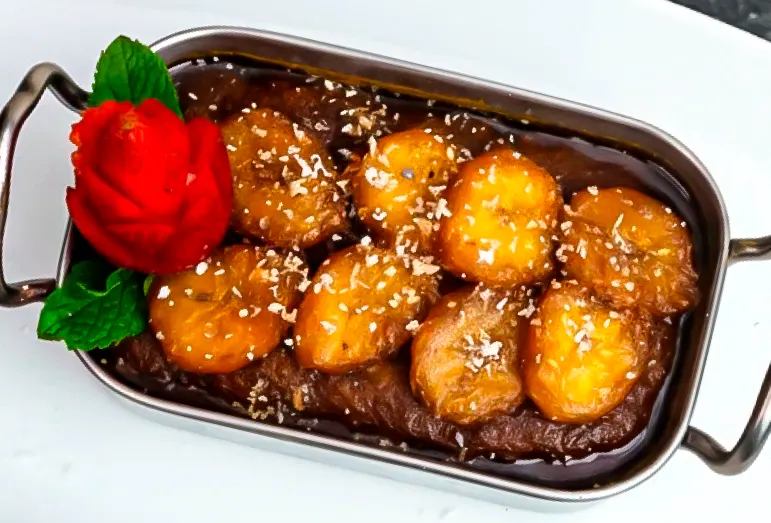 Baked Banana French Toast Pudding